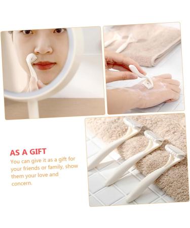 3-Piece Women's Hair Razor Set for Body Arm & Leg Precision Shaving Tool for Smooth Skin - Buy Online on GoSupps.com