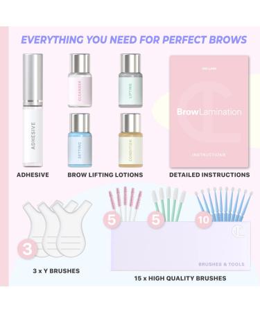 CICI Brow Lamination Kit with Keratin | DIY Eyebrow Lift for Fuller Brows | Long-Lasting Results 0.11 oz - Buy Online on GoSupps.com