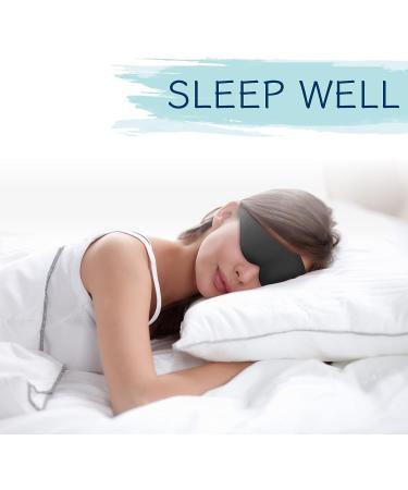 Archipelago Eye Sleeping Mask - Light Blocking Mask for Sleeping, Yoga, Travel - Adjustable Strap, 3D Contoured Sleep Mask for Women & Men - Buy Online on GoSupps.com