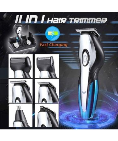 KouRy Professional Cordless T-Outliner Trimmer - LCD Large Capacity Battery USB Rechargeable Grooming Kit for Men - Buy Online on GoSupps.com