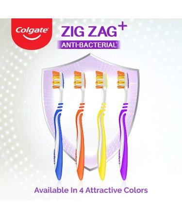 Colgate Zig Zag Toothbrush 3-Pack: Effective Dental Care Essentials - Buy Online on GoSupps.com