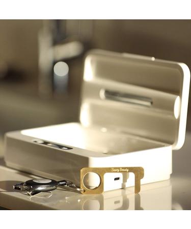 Portable UV Light Sanitizer Box - USA EPA Approved UVC Cleaner for Phones & Travel - Kill 99.9% of Germs by Savvy Beauty - Buy Online on GoSupps.com