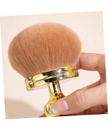VINTORKY Fluffy and Soft Makeup Brush Travel Powder Brush Makeup Powder Brush Travel Makeup Brush Setting Powder Brush for Loose Powder Brush for Powder Foundation Blush Brush Makeup Tools 8.50X7.00X7.00CM Golden - Buy Online on GoSupps.com