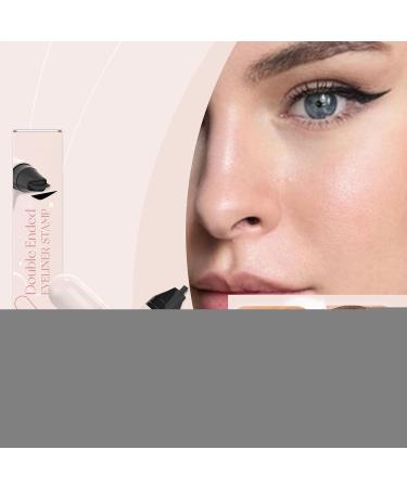 Eye End Wing Stamp | Stylo Ail Maquillage avec 2 | Gabarit Cosm tique Gel Cr meux S chage Rapide pour Cadeau Noir - Buy Online on GoSupps.com