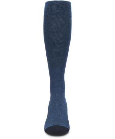 MeMoi WellFit 15-20mmHg Off Black Cotton Compression Socks for Men & Women | Size 9-11 - Best International Shipping - Buy Online on GoSupps.com