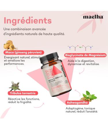 Maca and Tribulus Complex | Concentrated Extract| Energy | 100% Natural - Buy Online on GoSupps.com
