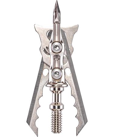 RAGE Hypodermic NC 2-Blade 100gr Hunting Broadhead (R38100) - Hybrid Tip, No Collar Blade Lock - 3-Pack - Buy Online on GoSupps.com