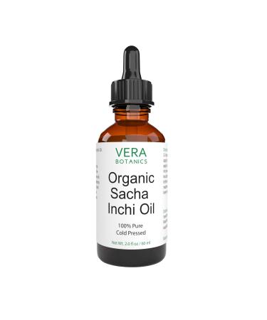 ORGANIC SACHA INCHI OIL 100% Pure & Natural Unrefined Cold-Pressed For Face Dry Skin Nails Lips Body & Hair - Reduce Hair Breakage