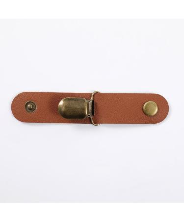 Porceosy Outdoor Hutclip - Synthetic Leather Hat Clips for Solar Hats & Camping Perfect Free-Handed Outdoor Accessories - Buy Online on GoSupps.com