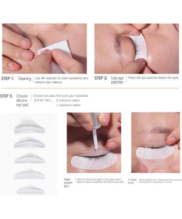 Kybbe Professional Eyelash Perm Kit Long Lasting Salon System Lift Curling and Lash Treatment White 22 Piece Set - Buy Online on GoSupps.com