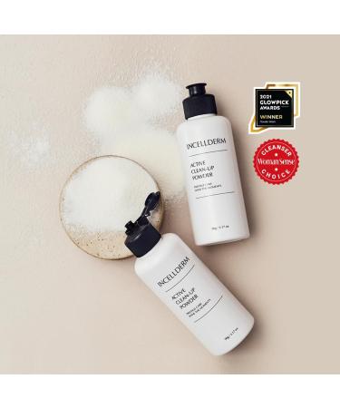 INCELLDERM Active Clean-up Powder White - International Shipping for Radiant Skin - Buy Online on GoSupps.com