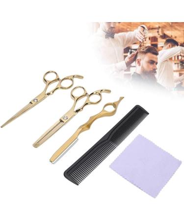 Thinning Haircut Scissors Set Stainless Steel Ergonomic Design Color Multi-Functional Set Suitable for Men and Women with Convenient Storage Bag for - Buy Online on GoSupps.com