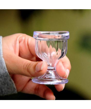 Eye Wash Cup Set of 2 for Soothing Relief from Allergens, Irritants, Makeup, Dust, Dry Eyes by Ancient Impex - Buy Online on GoSupps.com
