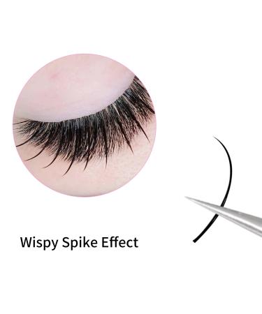 VEYES INC Spikes Lash Extensions 0.07 C Curl Mixed Length 8-16mm - Premium Eyelashes Tray for Professionals - International Shipping Available - Buy Online on GoSupps.com