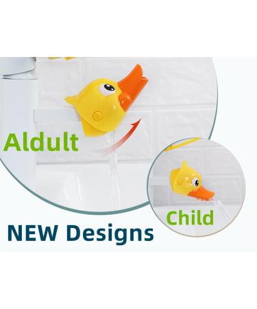 MHWAN WATING TACK BURCHING: Universal Faucet Extension for Kids - Cartoon Duck & Elephant Design Mold-Free & Anti-Aging - Buy Online on GoSupps.com