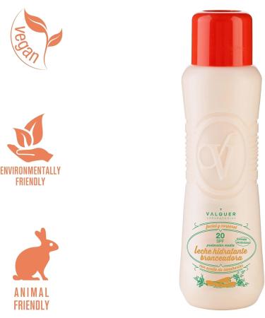 Valquer Leche Hydratante Bronceadora Facial Y Corporal - 500 ml - Buy Online on GoSupps.com