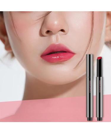 Jelly Gloss Lipstick Moisturizing Lip Jelly Press Lipstick Lip Gloss Long Lasting Lipstick Lip Crayons for Women Lip Bar Lip Gloss Lipstick Pen (A bite of apple 1.8g) - Buy Online on GoSupps.com