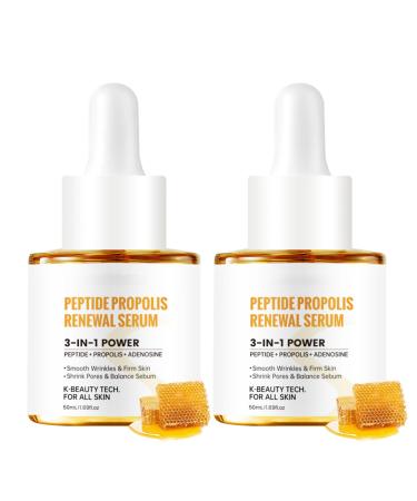 ARCHIDATE Peptide Propolis Renewal Serum 2Pcs Peptide Propolis Serum for Face Anti Aging Reduces Wrinkles & Fine Line Boosts Skin Elasticity Deep Moisturizing Nourishing for All Skin Types