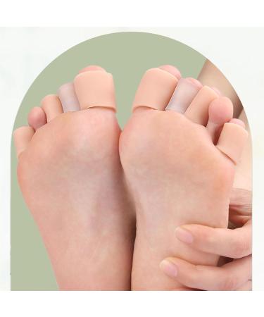 Toe Protection Gel Sleeves - 4 Pairs Reusable Breathable Cushions for Blisters & Impact Relief - Buy Online on GoSupps.com