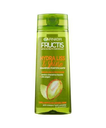 Garnier Fructis Fortifying Shampoo Hydra Liss For Dry or Crincle Hair - 250 ml