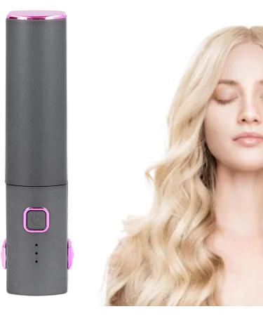 Rechargeable Mini Hair Straightener - Portable Flat Iron for All Hair Types Quick PTC Heating Anti-Scald Design Type C Interface - Compact & Stylish Gray - Buy Online on GoSupps.com
