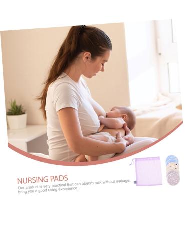 Reusable Breast Pads for Women | 4 Set Anti-Galactorrhea Feeding Pads | Spill Prevention & Comfort - Buy Online on GoSupps.com