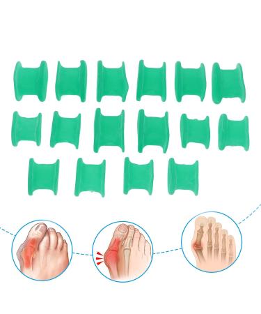 Toe Separator & Spacer - 8 Pairs Hallux Valgus Corrector for Pain Relief | Relax & Align Toes - Buy Online on GoSupps.com