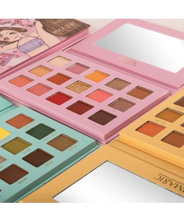 Angoily 2 Pcs Eyeshadow Cosmetic Pallet Colorful Hair Cuffs Makeup Accessories Eye Shadow Shimmer Make up 1 count (Pack of 1) Greenx2pcs - Buy Online on GoSupps.com