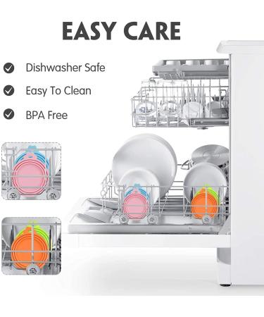 Lydia's Deal 4 Pack Pet Can Covers - Universal Silicone Can Lids | BPA Free & Dishwasher Safe | Fits Most Dog and Cat Food Cans - Buy Online on GoSupps.com