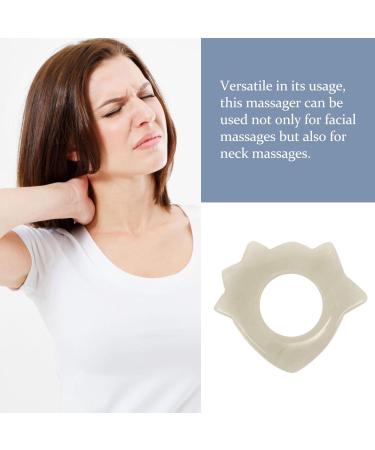 Buy Baluue Jade Gua Sha Facial Massage Board - Natural Ring-Shaped Shaving Tool for Face & Body Care | International Shipping - Buy Online on GoSupps.com