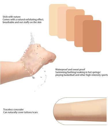 Tatouage discret et imperfectionn confort imperm able l'eau s'adapte la peau pour un aspect lisse - Buy Online on GoSupps.com