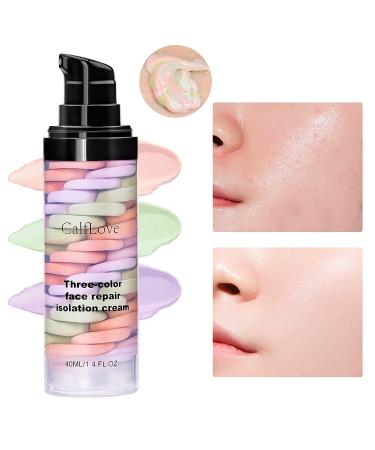 3-in-1 Face Makeup Primer: Skin Tone Correcting, Pore Minimizing and Oil Control - Buy Online on GoSupps.com