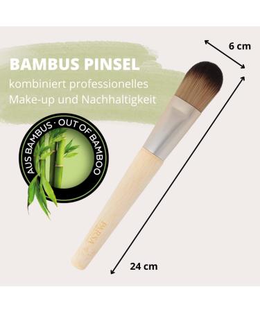 PARSA BEAUTY Eco-Friendly Bamboo Make-Up & Mask Brush - FSC Certified Sustainable & Perfect for Flawless Application - Buy Online on GoSupps.com