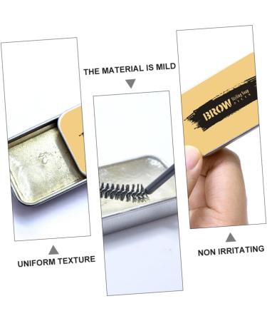  minkissy Set of 3 gel eyebrow brushes eyebrow styling cream makeup eyebrow soup kit eyebrow styling wax eyebrow styling gel - Buy Online on GoSupps.com