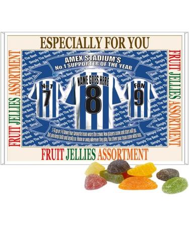 Brighton Football Shirt Personalised Gift Boxed Sweets - Buy Online on GoSupps.com