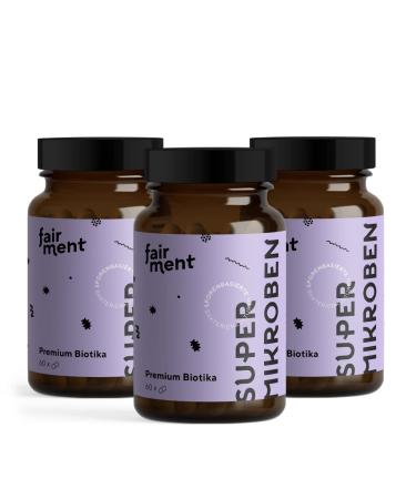 fairment SuperMikroben - 180 capsules | 3x cans with 60 capsules each 60 pieces (pack of 3)