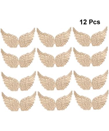 TEHAUX 36 pcs Favors Girl Embroidery Embellishment Cute Accessary Prop Stamping Vintage Glitter Easter Girls Backpack Goldenx3pcs 12.5*7cmx3pcs - Buy Online on GoSupps.com