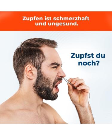 Silkslide Nasal Hair Trimmer - 12-Piece Set for Men & Women | Battery-Free Nose Hair Razor | Hygienically Made in Germany - Buy Online on GoSupps.com
