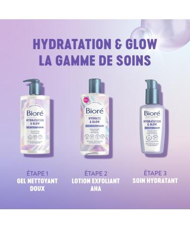  Bior Biore Hydration & Glow Gentle Cleansing Gel 200ml - Buy Online on GoSupps.com