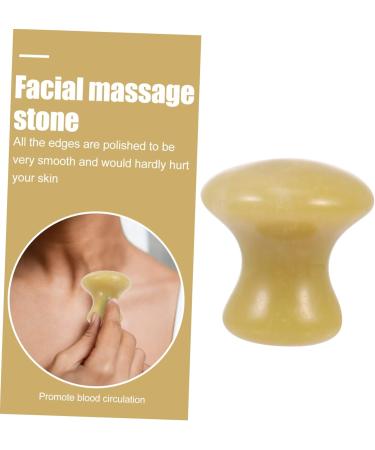 NOLITOY Mushroom Gua Sha Facial Massage Tools - Natural Scraping Stones for Skin Care Facial Massager & Spa Treatment - Buy Online on GoSupps.com