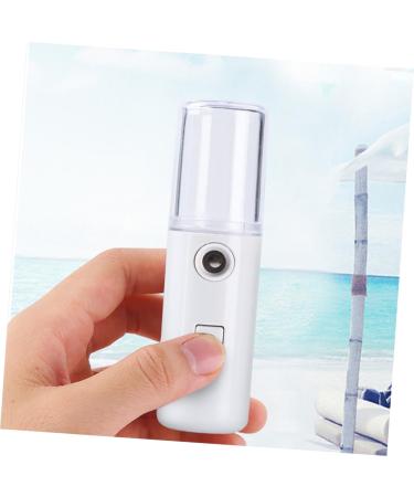 Ipetboom 1pc Sprayer Hydrating Humidifier Desk Humidifier Facial Spa Steamer Portable Car Humidifier Mini Air Humidifier Portable Face Steamer L8 White Shopkeeper The Face - Buy Online on GoSupps.com