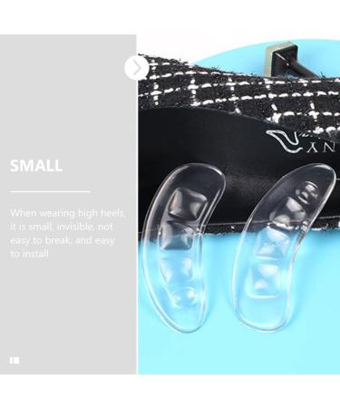 3 Pairs Wear-Resistant Gel Heel Cushions & Metatarsal Pads for High Heels | Sweat Absorbing Non-Slip Comfort for Women - Buy Online on GoSupps.com