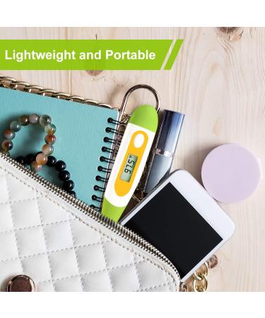 Digital Oral Thermometer for Adults & Kids | Accurate & Fast Body Temperature Readings with Fever Alarm - Easy Home EMT-021B Green - Buy Online on GoSupps.com