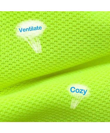 High Visibility Reflective Dog Security Vest - Safety Clothing for Small & Large Dogs - Perfect for Outdoor Hiking & Walking (XXL Yellow) - Buy Online on GoSupps.com
