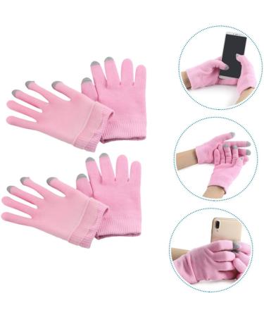 minkissy 10 Pairs Moisturizing Gloves Hand Covering Conductive Yarn Touch Screen Pink Miss - Buy Online on GoSupps.com
