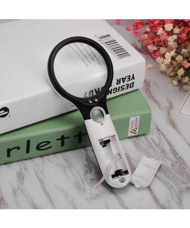 Glass with Light LED Light 3X 15X Optical Handheld Magnifier Reading Magnifier Lens Jewel Magnifier 2X 4X 25x Lightweight Handheld Glass Made in China - Buy Online on GoSupps.com