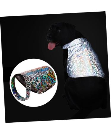 Buy Minkissy High Visibility Safety Dog Vest - Reflective Medium Orange Perfect for Night Safety | International Shipping Available - Buy Online on GoSupps.com