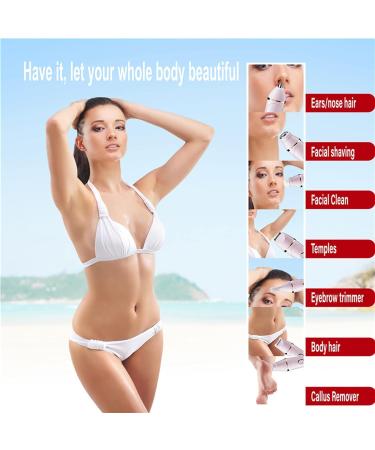 LILOVE Pluxy Hair Removal for Face Epil Pro 3.0 - 7 in 1 Women's Facial Epilator Set for Lasting Hair-Free & Smooth Face - Buy Online on GoSupps.com