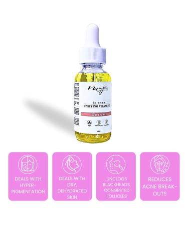 Moona Jolie Intense Unifiying Vitamin C Serum | Facial Moisturizer - Tackles blackheads marks and uneven skin tone - Buy Online on GoSupps.com