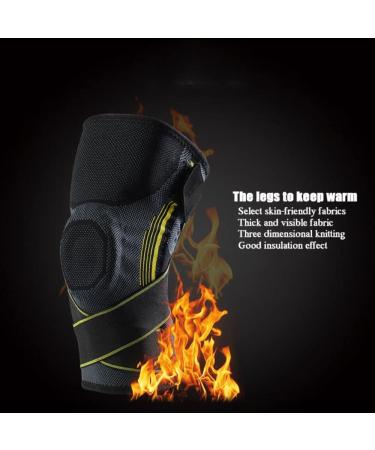 Buy Knee Brace Sleeve & Compression Knee Support Pads for Sports - Unisex X-Large | Patella Protector for Basketball & Gym - Buy Online on GoSupps.com